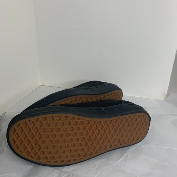Vans Black Casual Shoes Sneakers Size 7.5 - Picture 3 of 4